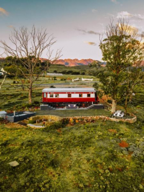 The Red Caboose Train Carriage